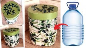 DIY Kitchen Storage Container from Plastic Bottle
