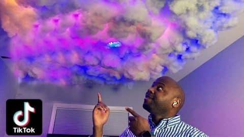DIY TikTok Cloud Ceiling Tutorial | DIY Joy Projects and Crafts Ideas