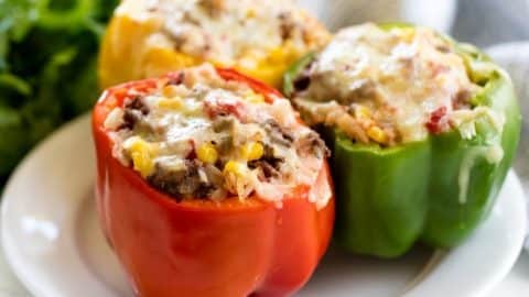 How to Make Stuffed Bell Pepper | DIY Joy Projects and Crafts Ideas