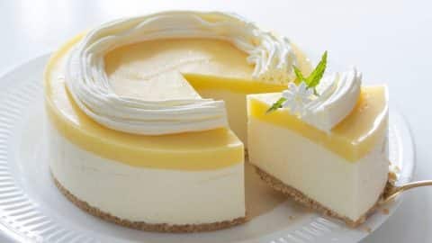 No-Bake Lemon Cheesecake Recipe | DIY Joy Projects and Crafts Ideas