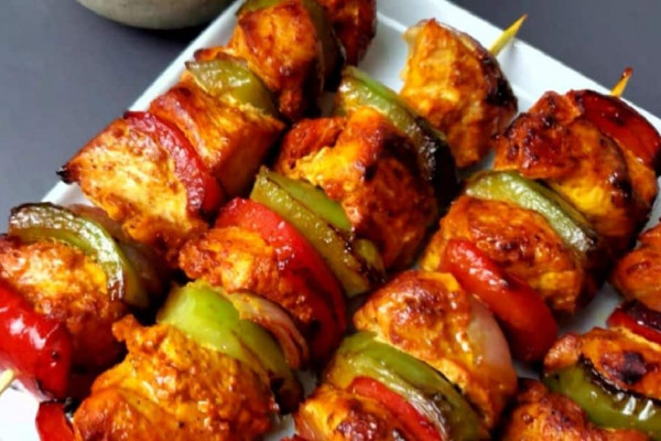 Pan-Fried Chicken Skewers Recipe