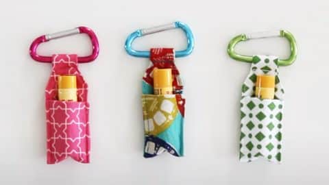 DIY Chapstick Holder Keychain | DIY Joy Projects and Crafts Ideas