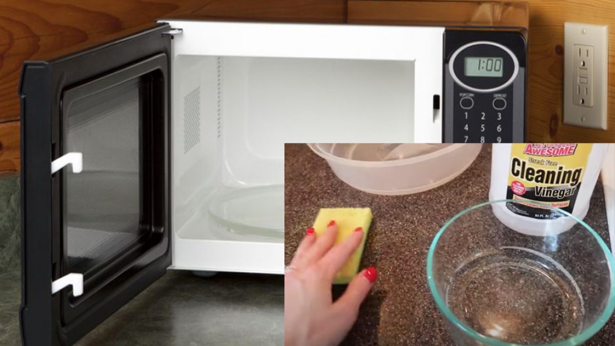 How To Clean A Microwave With Vinegar