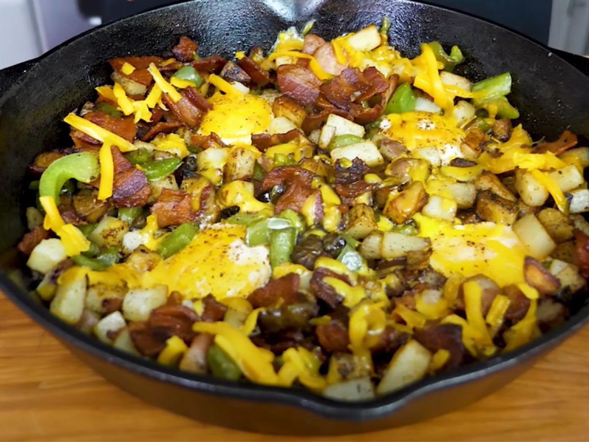 Country Skillet Breakfast Scramble