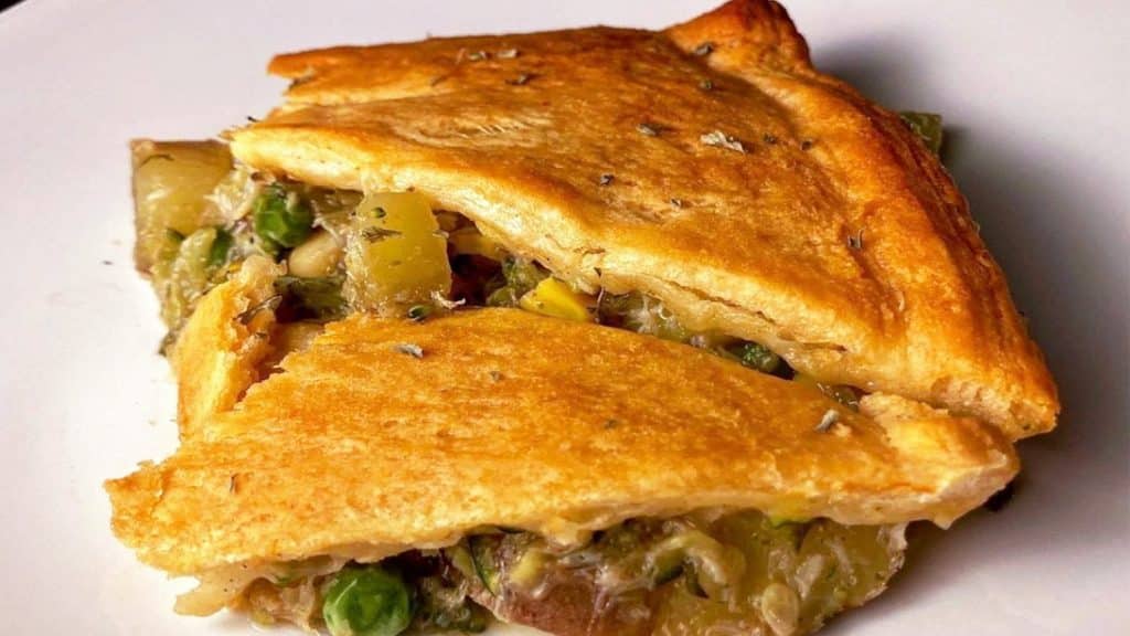 crescent sausage squares with 3 ingredients