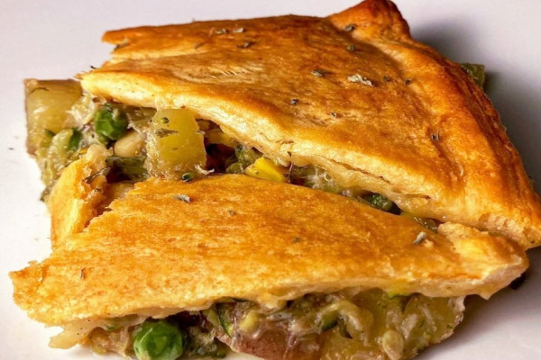 crescent sausage squares with 3 ingredients