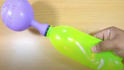 How to Blow Up Balloons With A Plastic Bottle | DIY Joy Projects and Crafts Ideas