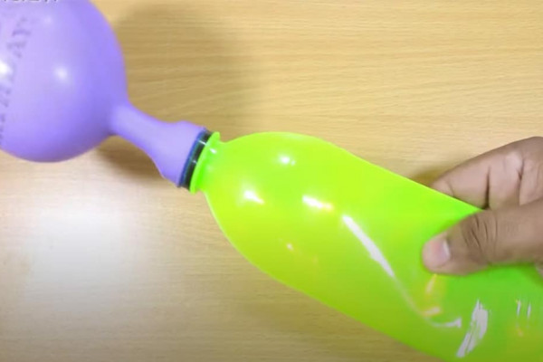 diy air pump made out of water bottle tutorial