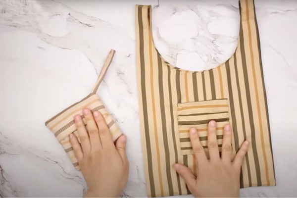 diy reusable grocery bag