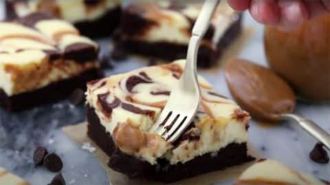 Dulce de Leche Cream Cheese Brownies | DIY Joy Projects and Crafts Ideas