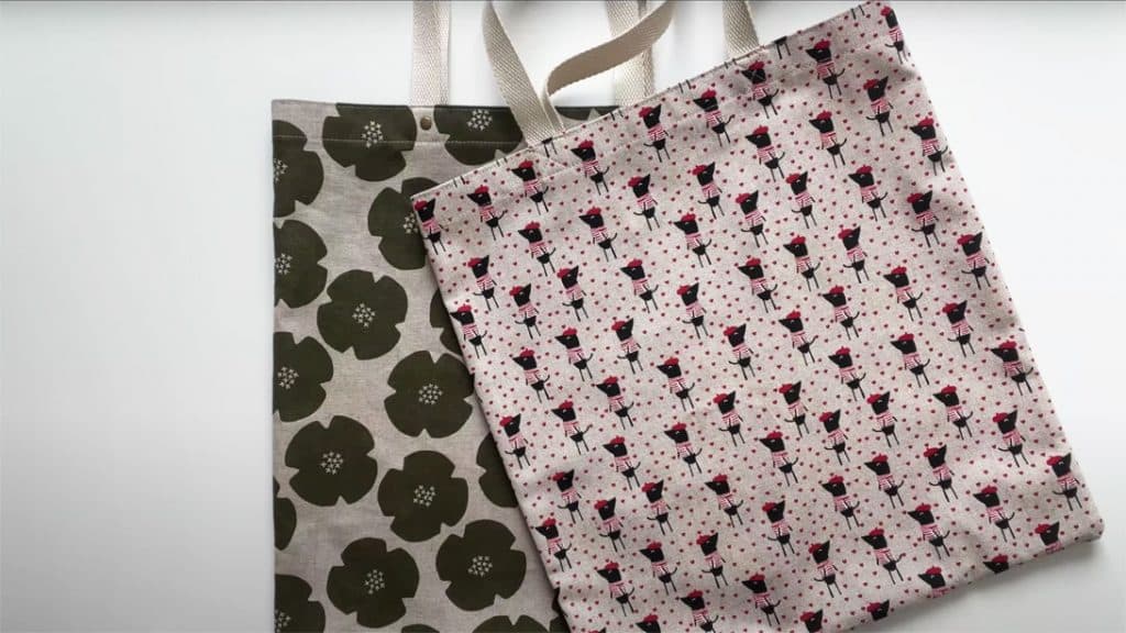 french seam tote bag tutorial