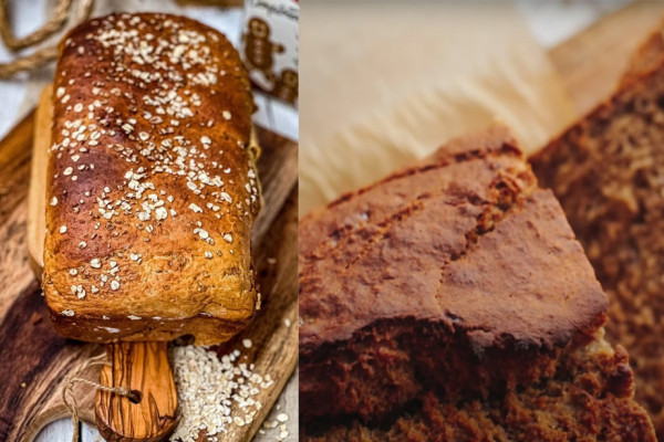 healthy banana oatmeal bread recipe