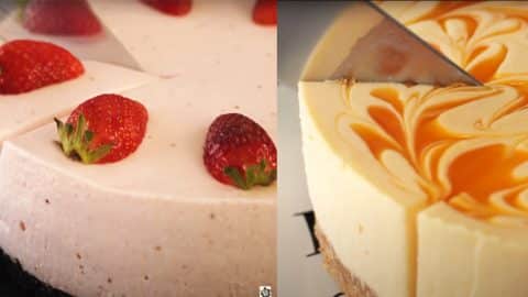 4 Easy No-Bake Cheesecake Recipes | DIY Joy Projects and Crafts Ideas