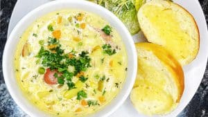 One-Pot Chicken Pot Pie Soup