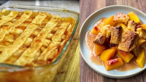 How to Make a Peach Cobbler | DIY Joy Projects and Crafts Ideas