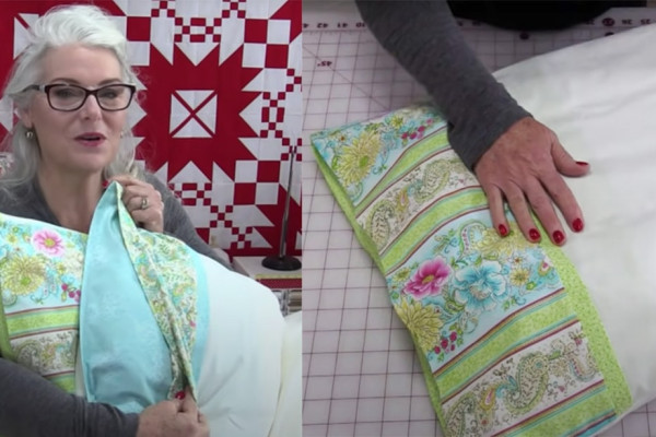 pillowcase with flap tutorial