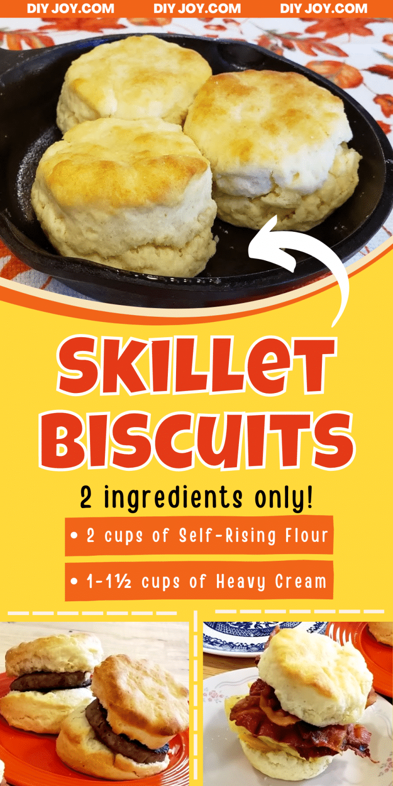 2Ingredient Skillet Biscuits Recipe