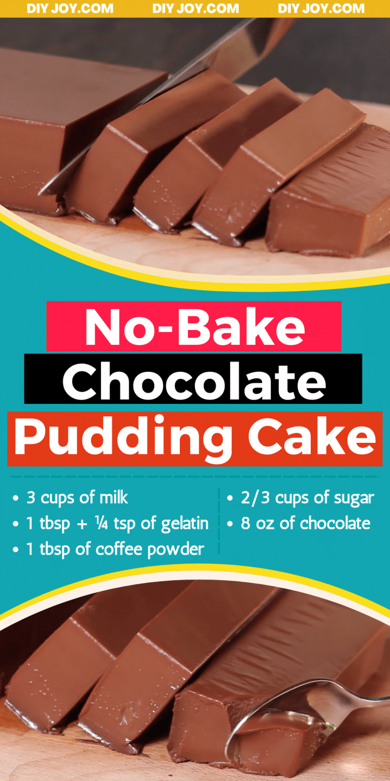 5Ingredient NoBake Chocolate Pudding Cake Recipe