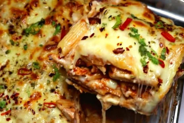 Creamy Baked Lasagna Pasta Recipe