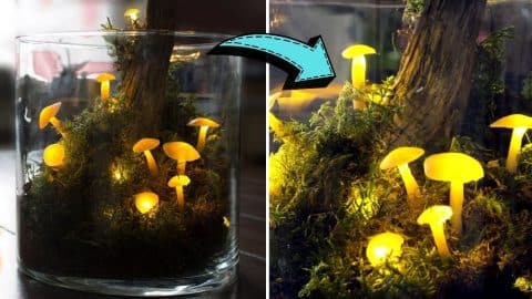 DIY Glowing Mushrooms Tutorial | DIY Joy Projects and Crafts Ideas