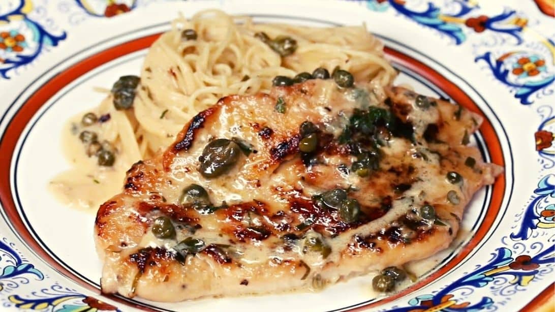 Easy Creamy Chicken Piccata Recipe | DIY Joy Projects and Crafts Ideas