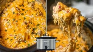 Easy Crockpot Chicken Spaghetti Recipe