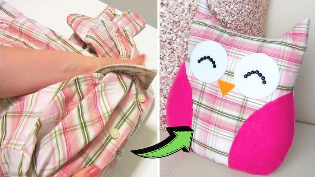 Easy DIY Owl Pillow Sewing Tutorial