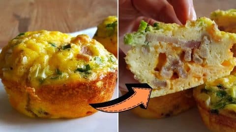 Easy Fluffy Breakfast Egg Cups Recipe | DIY Joy Projects and Crafts Ideas