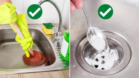8 Fast And Easy Ways To Unclog Drains | DIY Joy Projects and Crafts Ideas