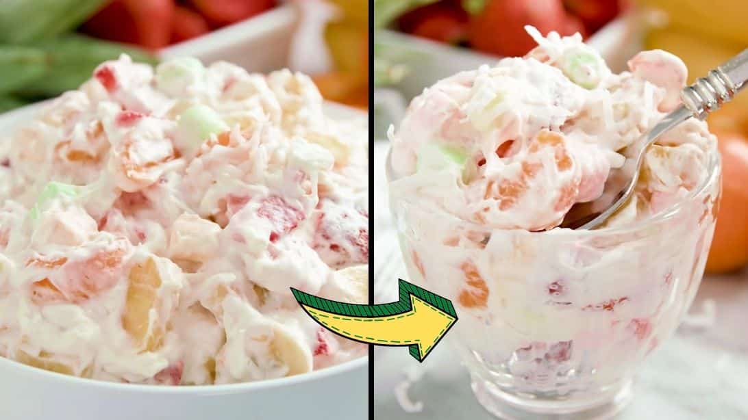 Grandma’s Ambrosia Salad Recipe | DIY Joy Projects and Crafts Ideas