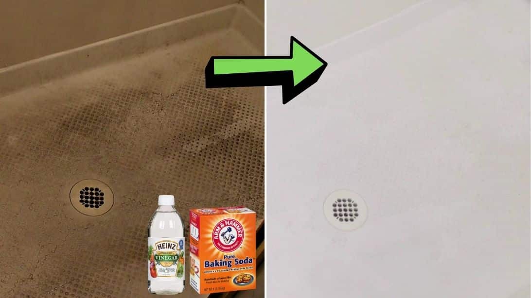 Plastic Shower Floor, How To Clean A Textured Bathtub Floor