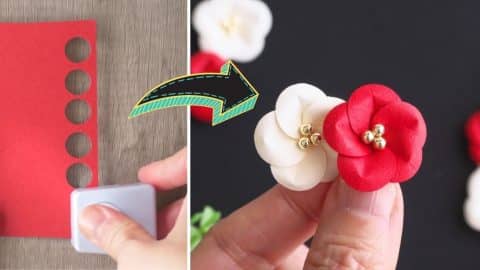 How To Make Paper Plum Blossoms | DIY Joy Projects and Crafts Ideas