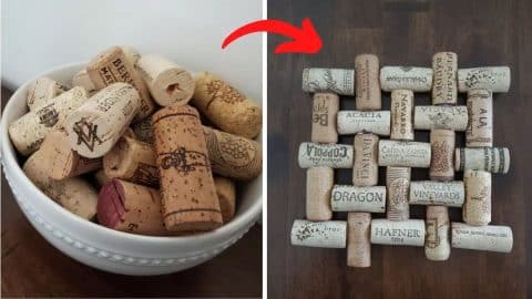 How To Repurpose Old Wine Corks Into Trivets | DIY Joy Projects and Crafts Ideas