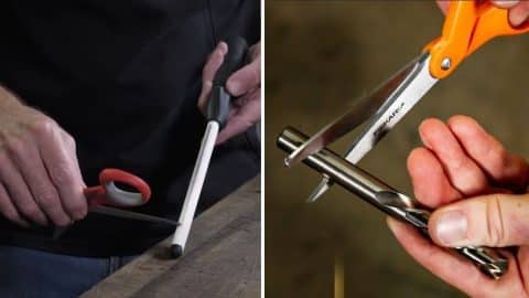 3 Ways To Sharpen Scissors At Home According To Experts | DIY Joy Projects and Crafts Ideas