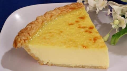 Old-Fashioned Custard Pie Recipe | DIY Joy Projects and Crafts Ideas