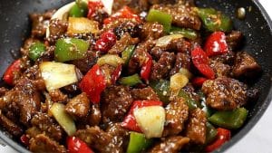 Quick and Easy Pepper Steak Recipe