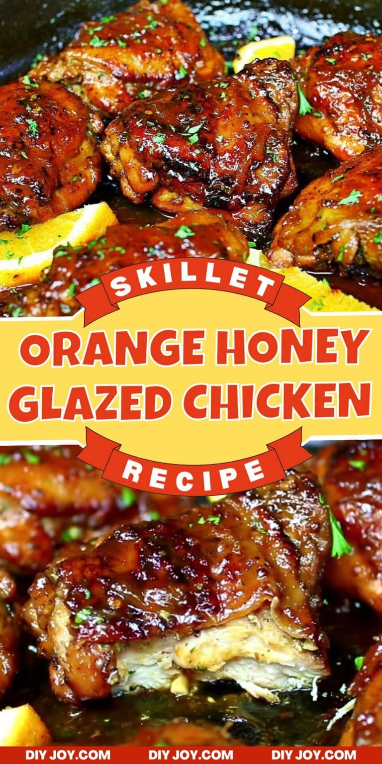 Skillet Orange Honey Glazed Chicken Recipe