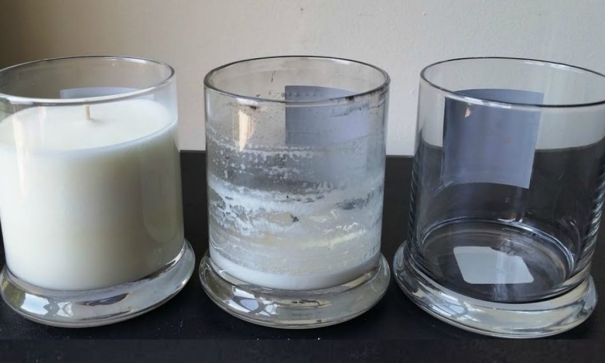 How to Remove Wax from a Candle Jar - 3 Ways 