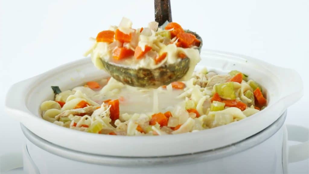 crockpot chicken noodle soup recipe