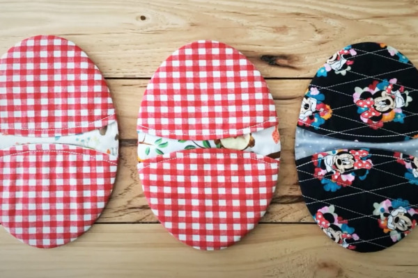 diy hoop oval potholder
