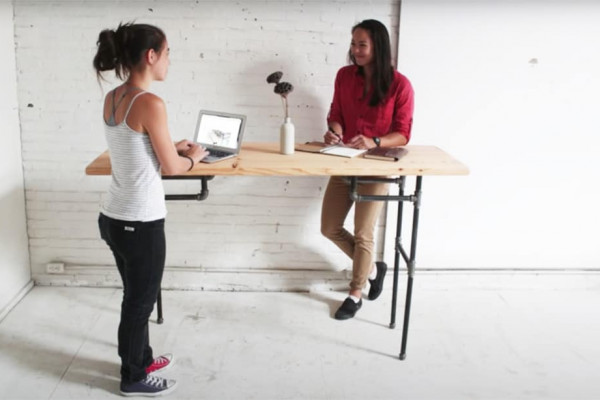 diy standing desk tutorial