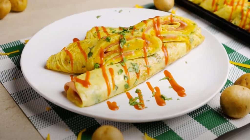 ham and cheese egg roll recipe