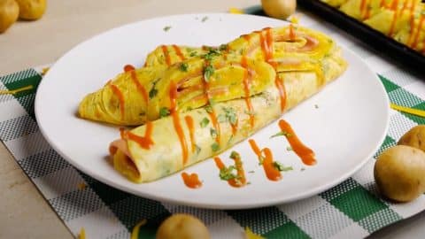 Quick and Easy Ham and Cheese Egg Roll Recipe | DIY Joy Projects and Crafts Ideas