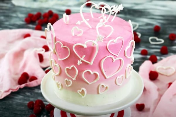 heart cake recipe