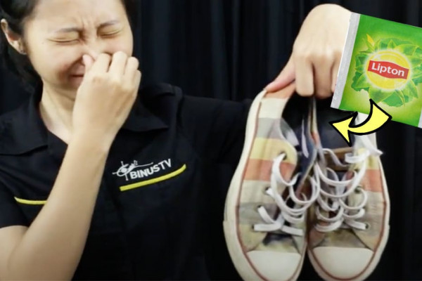 how to remove shoe ordors with tea bags
