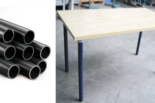 increase height of folding table hack