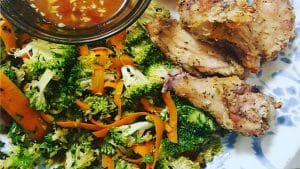 Paula Deen’s Colorful Broccoli, Bell Pepper, and Carrot Slaw Recipe