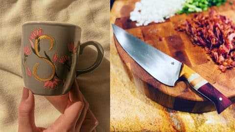 How to Sharpen Your Knife Using a Mug | DIY Joy Projects and Crafts Ideas