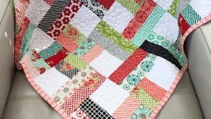 Tumbling Tumbleweeds Jelly Roll Quilt