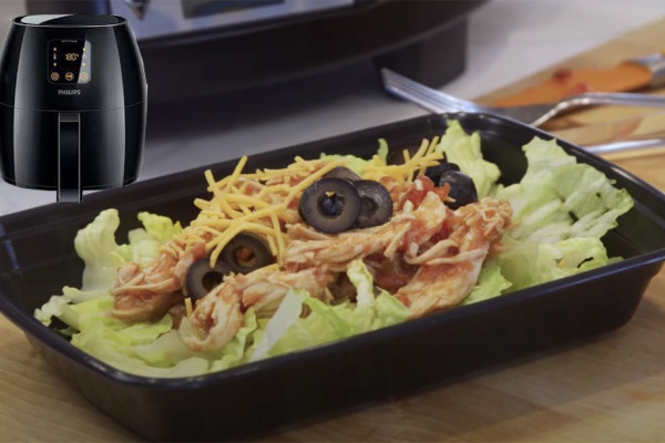 2 ingredient slow cooker salsa chicken recipe